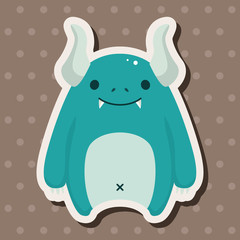 bizarre monster theme elements