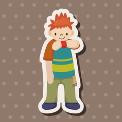 hip hop dancer theme elements