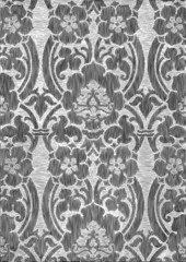 Gray floral pattern background