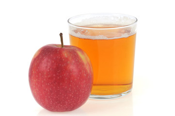 Pomme et jus de pomme