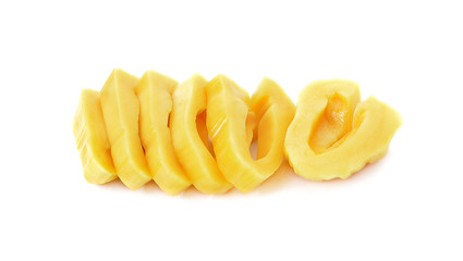 jack fruit isolated on white background