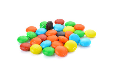 chocolate isolated on white background