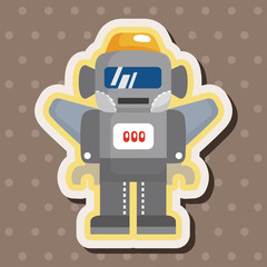 robot theme elements