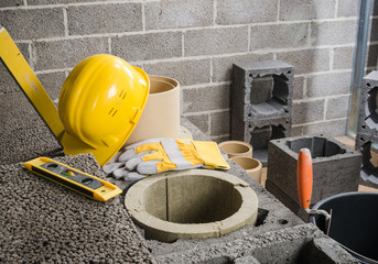 Construction of modular ceramic chimney