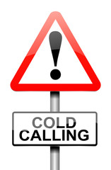 Cold calling warning.