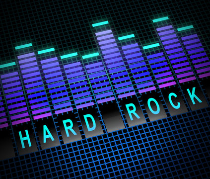 Hard rock concept.