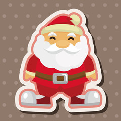 santa claus theme elements