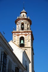 Fototapeta na wymiar Church tower, Sanlucar de Barrameda © Arena Photo UK