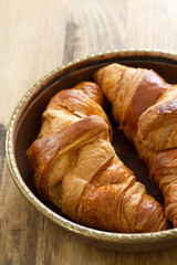 croissants in dish