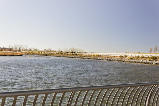 Hudson River & Hudson River Waterfront Walkway, New Jersey