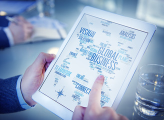 Global Business World Commercial Business People Concept