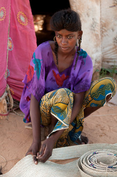 Wodaabe girl, Niger