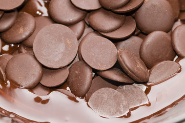 Ingredients for preparation of artisanal chocolate bar