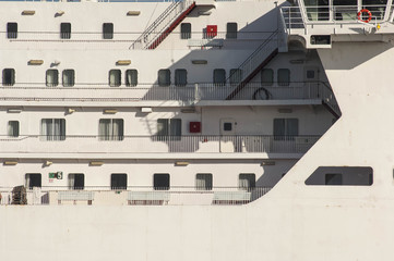 AJACCIO/CORSICA/FRANCE - 27TH OCTOBER 2006 - Details of the side