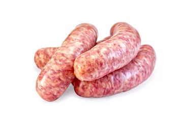 Sausages pork raw