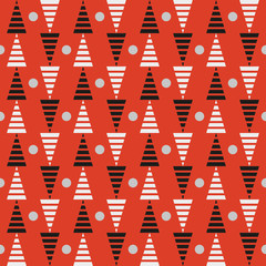 Pattern with triangles