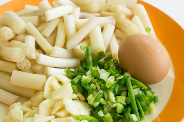 lotus root stalk plant food preparation eat concept