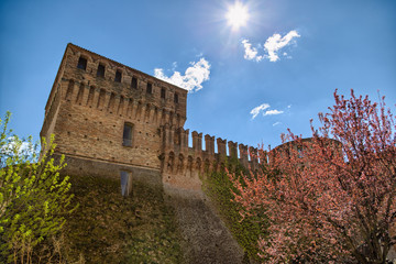 Fototapeta premium historic feeling comes out of this military fortification of 140