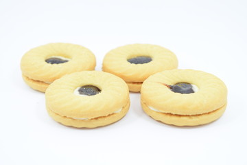 Close up of Strawberry cookies
