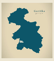Modern Map - Goriska SI
