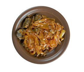 Bifes de cebolada