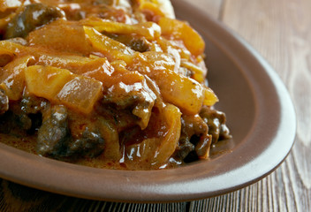 Bifes de cebolada