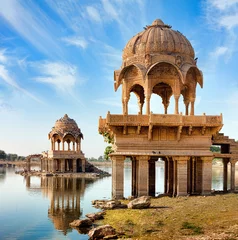Photo sur Plexiglas Inde Gadi Sagar (Gadisar), Jaisalmer, Rajasthan, India, Asia