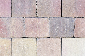 Mauer- oder Fussbodensteine als Hintergrund