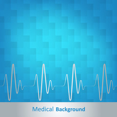 Medical Background, Blue Abstract Background..