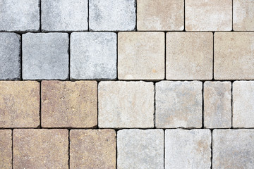 Mauer- oder Fussbodensteine als Hintergrund