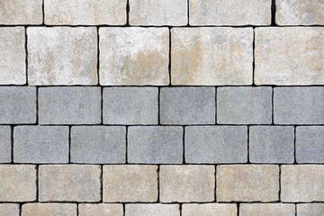Mauer- oder Fussbodensteine als Hintergrund