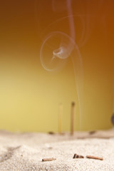 fume of frankincense