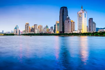 Foto op Plexiglas Xiamen China Cityscape © SeanPavonePhoto