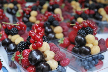 Frutti di bosco, fuoco selettivo