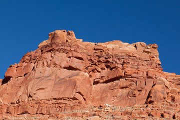 Fototapeta premium Red Rock and Blue Sky