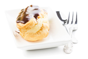 Chocolate eclair dessert