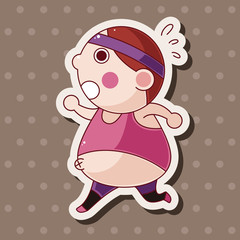 Fototapeta premium fatty theme elements