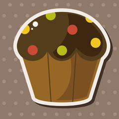 decorating cake theme elements