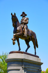 Boston Common George Washington monument