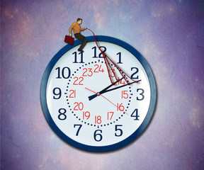 Obraz na płótnie Canvas Control your time schedule concept