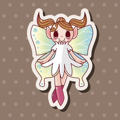 Fototapeta premium elf theme elements