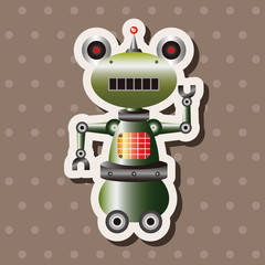 robot theme elements