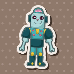 robot theme elements