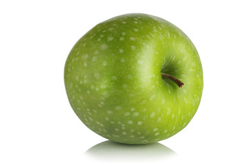 Ripe juicy green apple