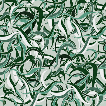 Seamless abstract grass pattern