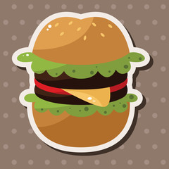 hamburger theme elements