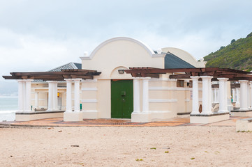 Ablution facilities at Muizenberg beach