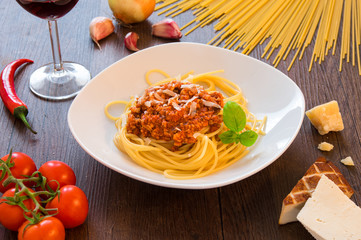 Spaghetti Bolognese Vegetarisch