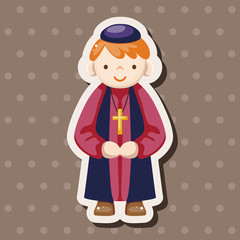 pastor and nun theme elements