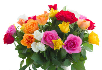 bouquet of fresh roses